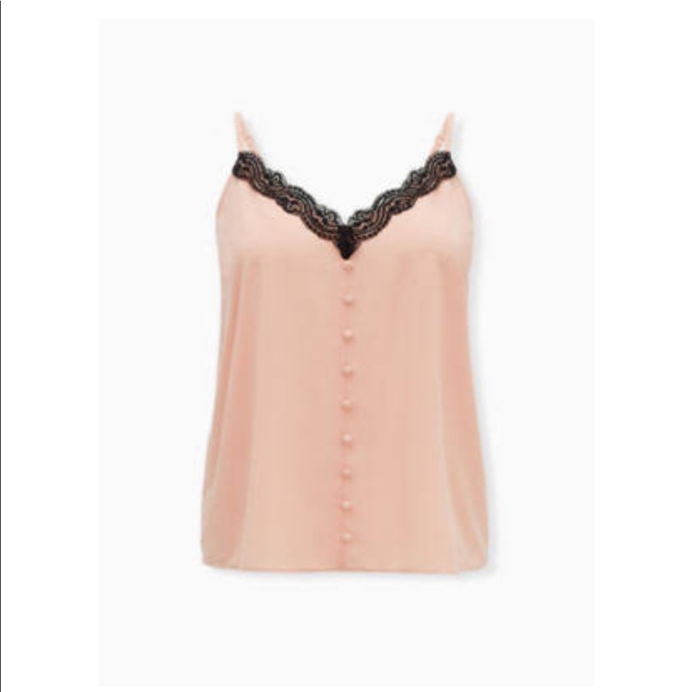 Torrid Pink Satin Camisole